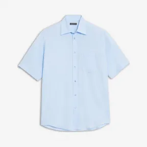 巴黎世家/Balenciaga  品牌标识标签短袖衬衫 38855242ie