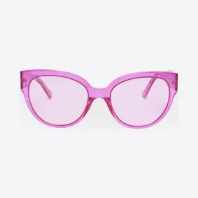 巴黎世家/Balenciaga 粉红色 FLAT蝴蝶太阳眼镜 95001373sf