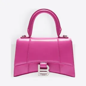 巴黎世家/Balenciaga ACID FUCHSIA Hourglass加小号手提包 45481217ps