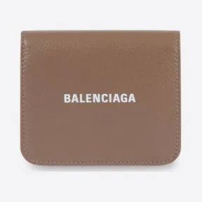 巴黎世家/Balenciaga 貂皮 Cash Flap 硬币和卡包 5942161IZI31290