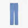 巴黎世家/Balenciaga BABY BLUE 直筒牛仔裤 54168885jf