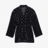 巴黎世家/Balenciaga 黑色 睡衣式夹克 41922345st
