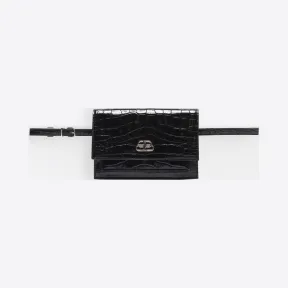 巴黎世家/Balenciaga 黑色 Sharp加小号腰包 45481566wv