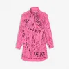 巴黎世家/Balenciaga ACID FUCHSIA 百褶娃娃裙 49516137lh