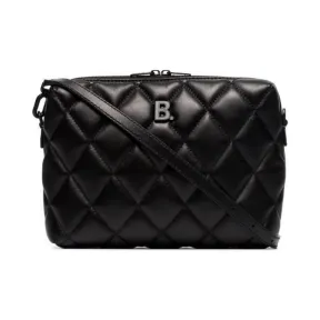 巴黎世家/Balenciaga 黑色 牛皮 女士 斜挎包 600325-1NH57-1000