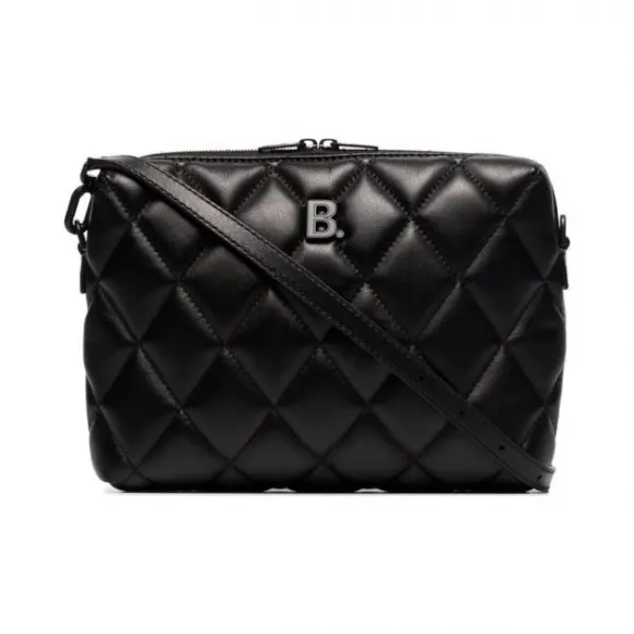 巴黎世家/Balenciaga 黑色 牛皮 女士 斜挎包 600325-1NH57-1000