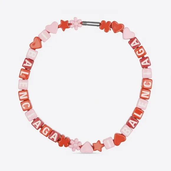 巴黎世家/Balenciaga 女士粉色玩具项圈 644625TZX4S7065