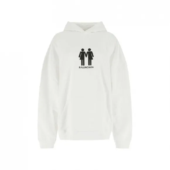 巴黎世家/Balenciaga 白色 100％纯棉 帽子 651799TMVO30904