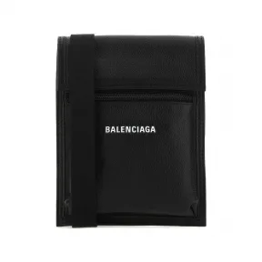 巴黎世家/Balenciaga 黑色 100% 皮革 迷你包 65598213MNX1090