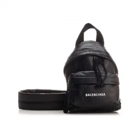 巴黎世家/Balenciaga 黑色 100% 羊皮 迷你包 6560601VG871000