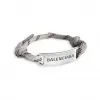 巴黎世家/Balenciaga Plate手链 在 灰色 656418-TVX4S-1075