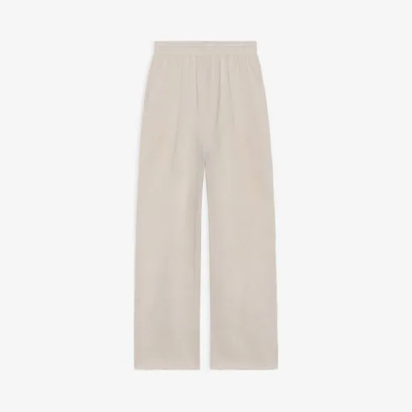 巴黎世家/Balenciaga 水泥灰女式九分运动裤 657822TJVN82967