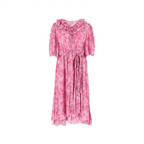 巴黎世家/Balenciaga 粉色 38% 再生涤纶，62% 涤纶 长裙 658873TKLC85630