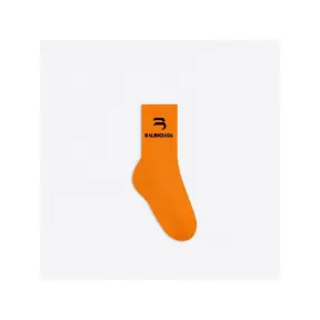 巴黎世家/Balenciaga 橙子 聚酯/聚酰胺 高筒袜 659279U4A8B47560