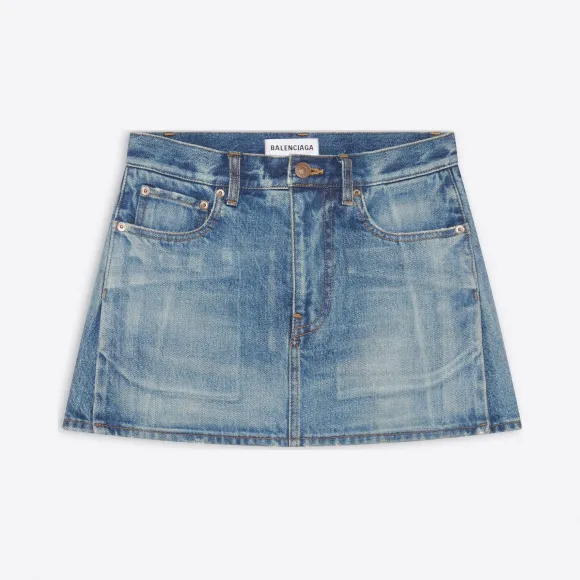 巴黎世家/Balenciaga 女士 五袋迷你半裙 662857TDW148146