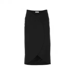 巴黎世家/Balenciaga 黑色 粘胶纤维 65% 聚酰胺 30% 弹性纤维 5% 半身裙 662986TTK231000