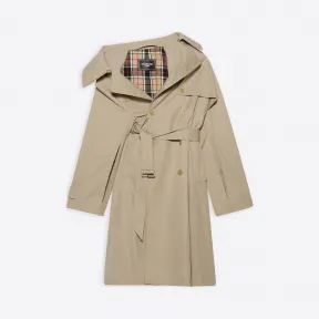 巴黎世家/Balenciaga 女士 露肩风衣 663007TKP069501