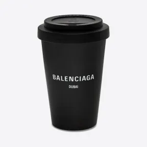 巴黎世家/Balenciaga 城市迪拜咖啡杯黑色 666275T01011008