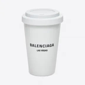 巴黎世家/Balenciaga 女士 城市系列LAS VEGAS咖啡杯 666275T01019017