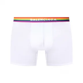 巴黎世家/Balenciaga 白色 93% 棉 7% 弹性纤维 三角裤 6708124A8B89000