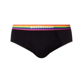 巴黎世家/Balenciaga 黑色 93% 棉 7% 弹性纤维 内裤 6709214A8B81000