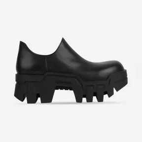 巴黎世家/Balenciaga 女士黑色推土机迷你靴 671553WBCQ01000