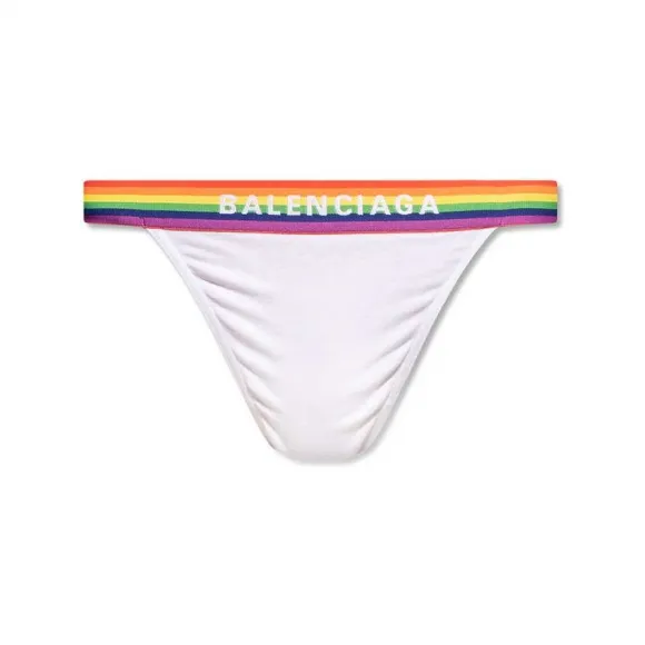 巴黎世家/Balenciaga 白色 93% 棉 7% 弹性纤维 内裤 6727413A8B89000