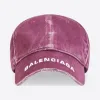 巴黎世家/Balenciaga 紫色徽标遮阳帽 673318410B25077