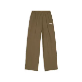 巴黎世家/Balenciaga Women's Political Campaign Jogging Trousers in Kaki 674594TKVI92463