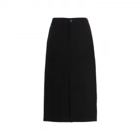 巴黎世家/Balenciaga 黑色 58% 粘胶 42% 铜氨/羊毛 半身裙 675413TLT171000