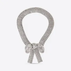 巴黎世家/Balenciaga 女士银色蝴蝶结项链 679082TZ90V1407