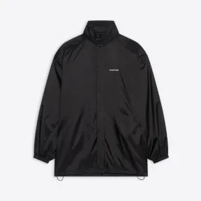 巴黎世家/Balenciaga 女士黑色大廓形雨衣 681428TIO541000