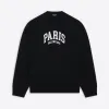巴黎世家/Balenciaga 男士 Cities Paris 毛衣 黑色 682005T16241000