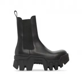 巴黎世家/Balenciaga 女士 Bulldozer 切尔西靴黑色 693963WBCQ01000