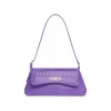 巴黎世家/Balenciaga Women's Xx Small Flap Bag Crocodile Embossed in Purple 6956452108Y5208