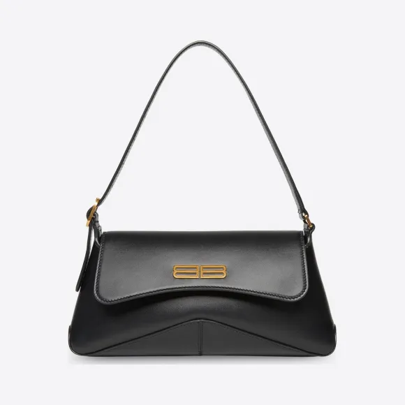 巴黎世家/Balenciaga 女士 XX光滑小号翻盖包 695645210961000