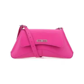 巴黎世家/Balenciaga 粉色 100% 小牛皮 翻盖包 6956482109A5622