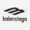 巴黎世家/Balenciaga 女式 3b 运动图标白色网球袜 697278372B49060