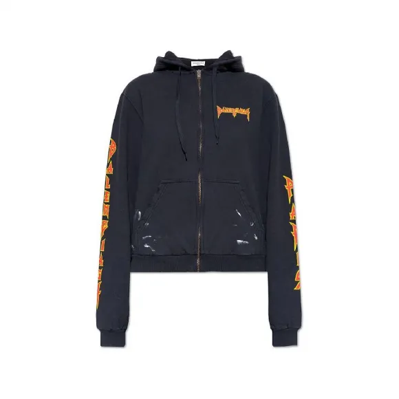 巴黎世家/Balenciaga 黑色 100％纯棉 帽子 697949TMV89105