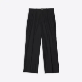 巴黎世家/Balenciaga 女式黑色九分裤 699005TJT350100