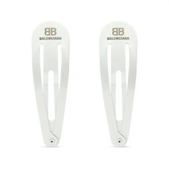巴黎世家/Balenciaga Women's Xxl Clip Set in White 699021TZ01S5613