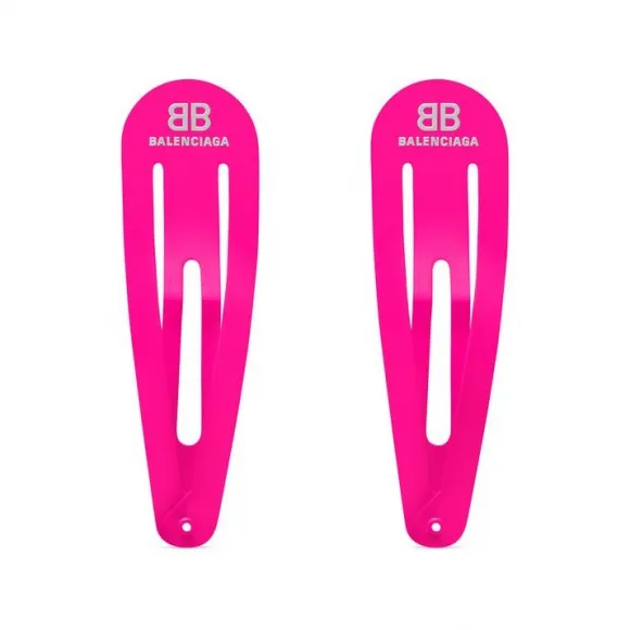 巴黎世家/Balenciaga Holli Xxl 夹子组合 为 所有 在 荧光粉 699021-TZ01S-5733