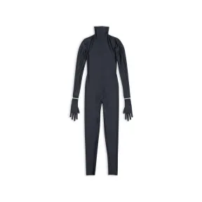 巴黎世家/Balenciaga Women's Falkon Bodysuit in Black 702704TEK901000