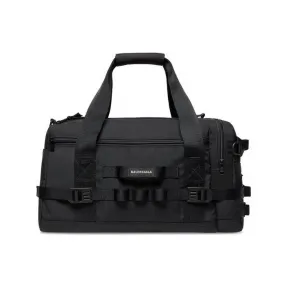 巴黎世家/Balenciaga Men's Army Duffle Bag in Black 7158322BKPI1000