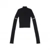 巴黎世家/Balenciaga CUT-UP 袖子针织衫 719236T51861000