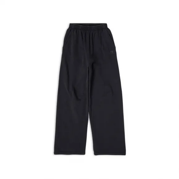 巴黎世家/Balenciaga Men's Sporty B Baggy Sweatpants in Black 720370TNVF61069