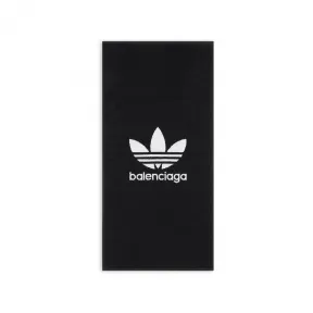 巴黎世家/Balenciaga 男士 Balenciaga / Adidas 黑色沙滩巾 7265084D0B01077