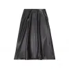 巴黎世家/Balenciaga A-line 半裙 为 所有 在 黑 730777-TNS17-1000