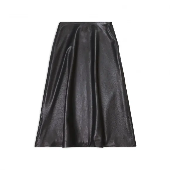 巴黎世家/Balenciaga A-line 半裙 为 所有 在 黑 730777-TNS17-1000