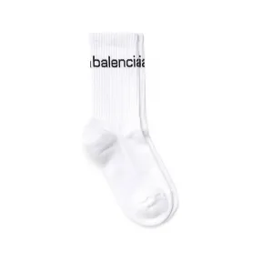 巴黎世家/Balenciaga Bal.com短袜 为 所有 在 白色 744873-372B4-9060
